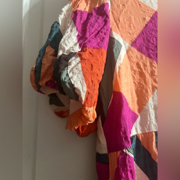 THML Colorful Geometric Pattern Dress - Picture 2 of 5